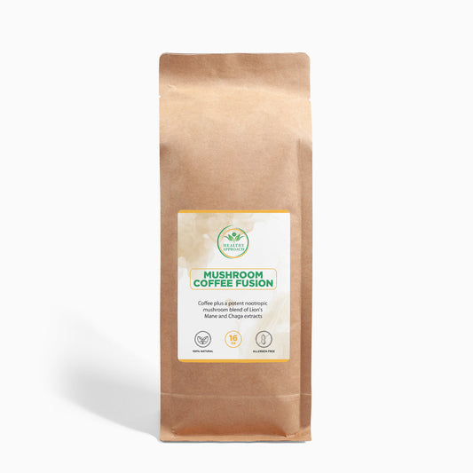 Mushroom Coffee Fusion - Lion’s Mane & Chaga 16oz
