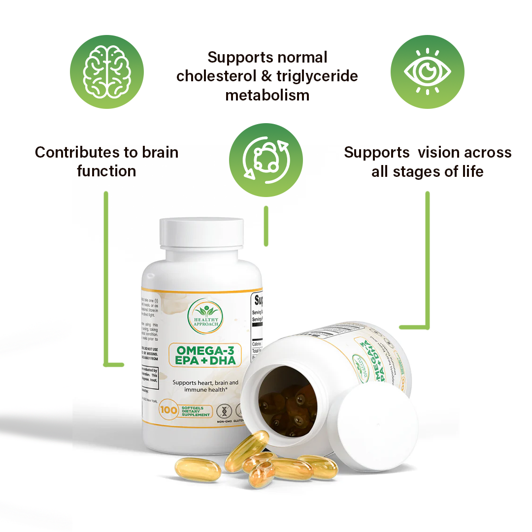 Omega-3 EPA 180mg + DHA 120mg