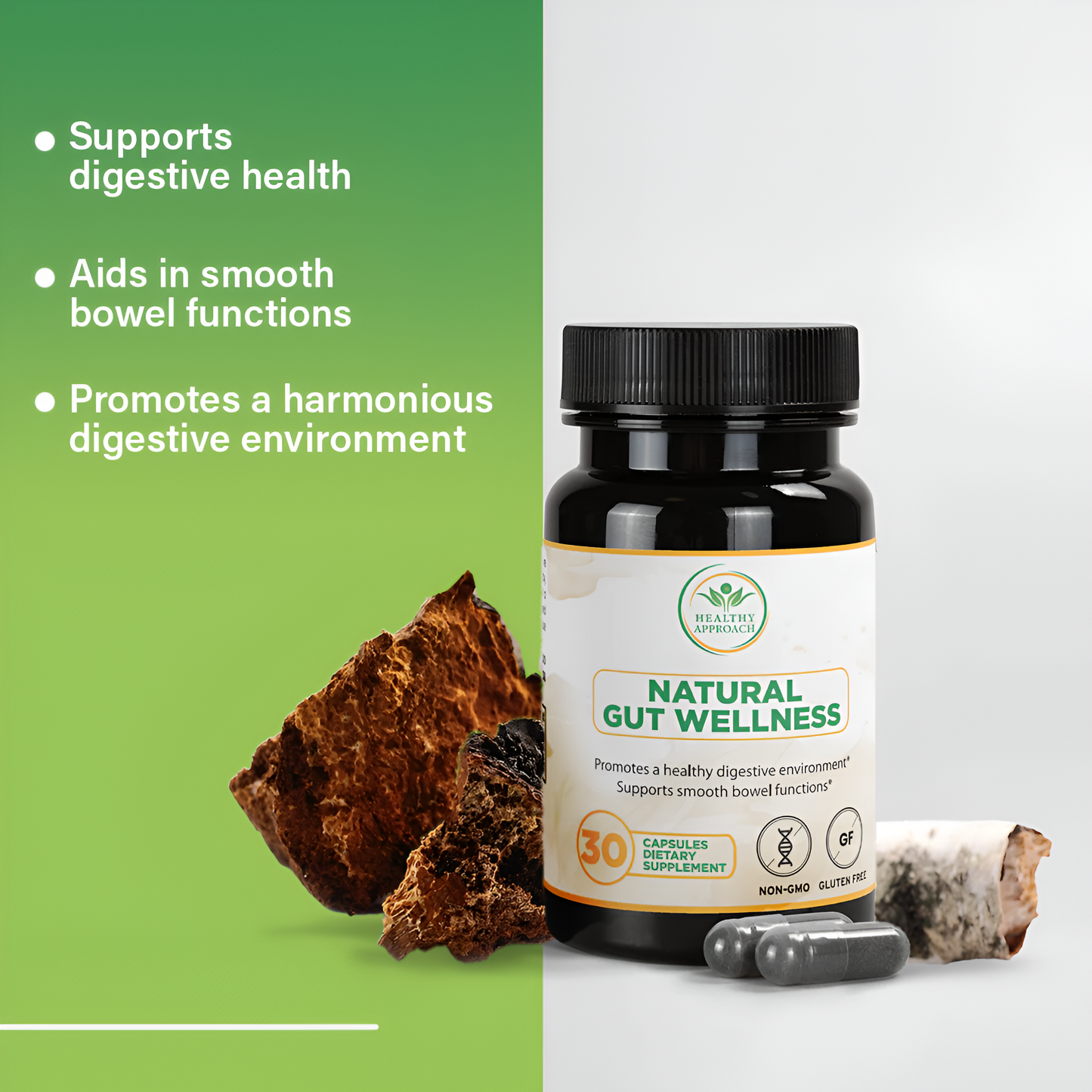 Natural Gut Wellness Capsules