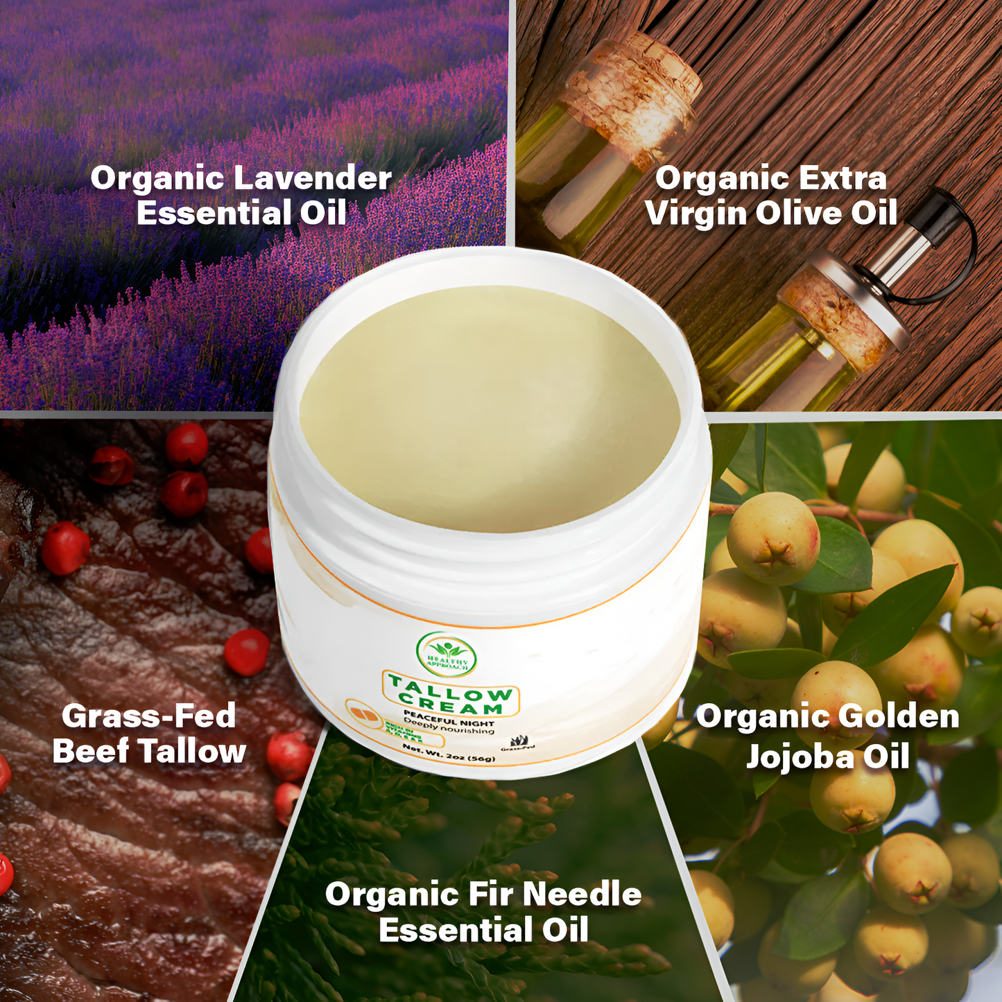 Tallow Cream Peaceful Night